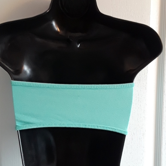 💕Y2K CUTE Irish ☘️ Green bubetube top - Picture 4 of 4